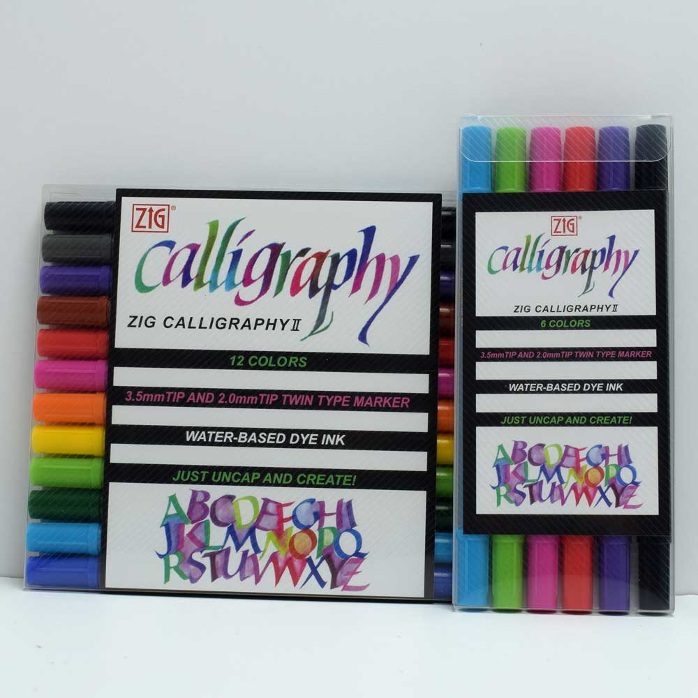 Zig Calligraphy Marker 8 Set