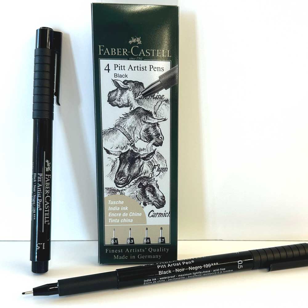 Faber-Castell PITT Artist Pen - M - 0.7 mm - Black 199