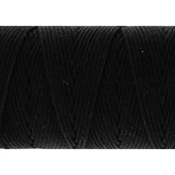 Black Linen Thread - waxed       