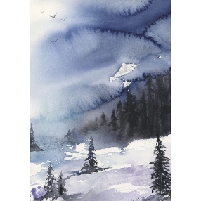  #093-THE MAGIC OF EXPRESSIVE IMPERFECTION-Loose Landscapes in Watercolor