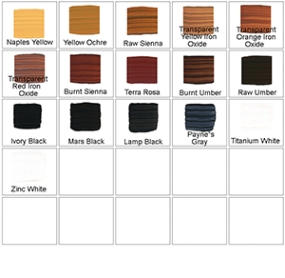 M. Graham Acrylics - Earth Tones, Blacks &amp; Whites