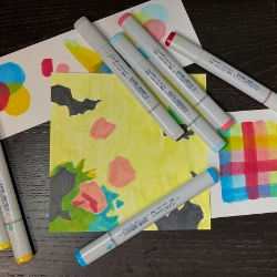 #073-INTRODUCTION TO COPIC MARKERS 