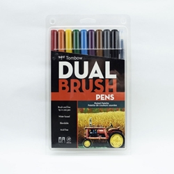 Tombow Dual Brush 10 Set - Muted 