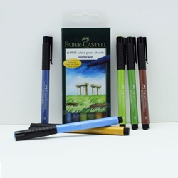 PITT Brush Pen 6 Set - Landscape 