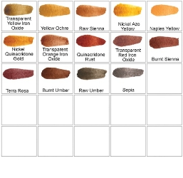 M. Graham Watercolors - Earth Tones 